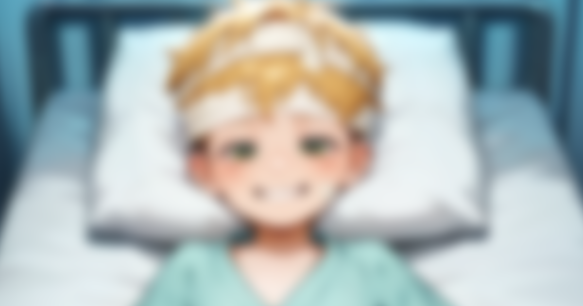 Charlie in the hospital