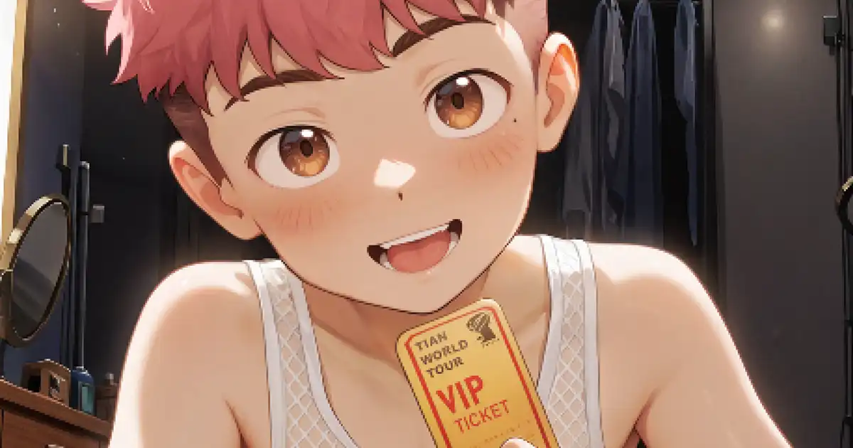 Tian and MC - Backstage Debut (1 pic + 2 vids)