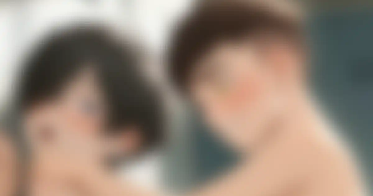 Wyatt and Damian - After Swim (1 pic + 1 vid)